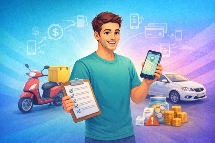 Finances for Delivery Drivers and Rideshare Workers