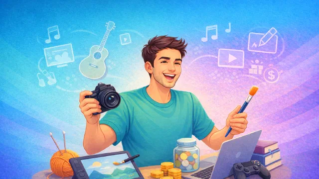 Hobby zum Nebenverdienst: So verdienen Sie mit Ihrer Leidenschaft